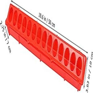 Plastic Flip-Top Feeders | For Brooder Birds