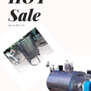 Steam Generator and Rice Parboiling Machine | 500 kg/day
