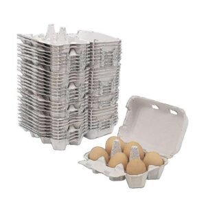 EKOPAK Water Resistant Crates (Detachable Twin-Six Pack | Single Six Box) ? Bundle of 100 Pieces