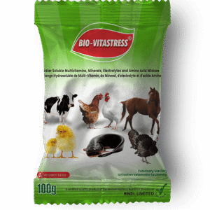 BIO-VITASTRESS (Poultry/Livestock Supplement) PROMO ? 100g