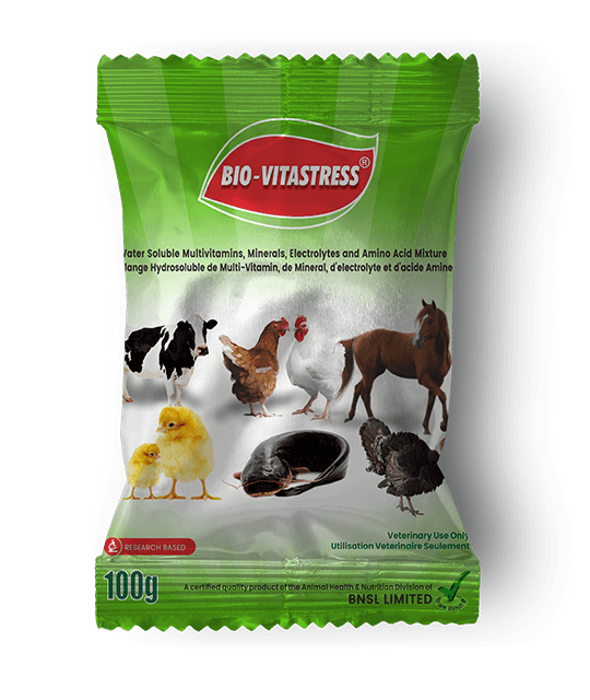 BIO-VITASTRESS (Poultry/Livestock Supplement) PROMO ? 100g