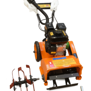 Front Rotary Tiller ? 4-Stroke Petrol Engine (40cm) | Durable Soil Cultivator | 6.5hp
