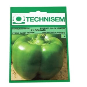 F1 Goliath Seeds (Technisem Brand | Green Pepper 5g| 50grams)