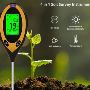 4-in-1 Soil Survey Instrument ? pH Meter