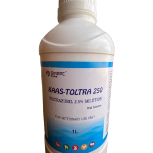 ?KAAS-TOLTRA 250 | Effective Coccidiosis Treatment for Poultry & Turkeys ? Toltrazuril 25mg Solution?