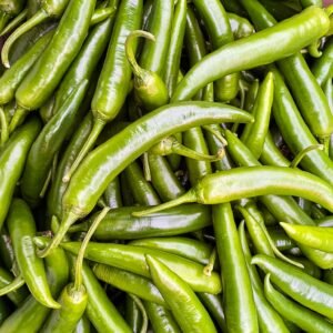Green chillies