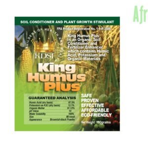 King Humus Plus (Organic Soil Conditioner and Growth Stimulant | 100g Sachets)