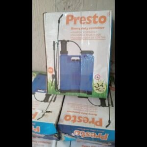 Presto Knapsack Sprayer (High Quality | 20L Capacity)