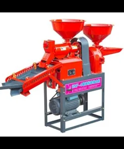 Semi-Automatic Combined Mini Rice Mill Machine ? Chinese Model